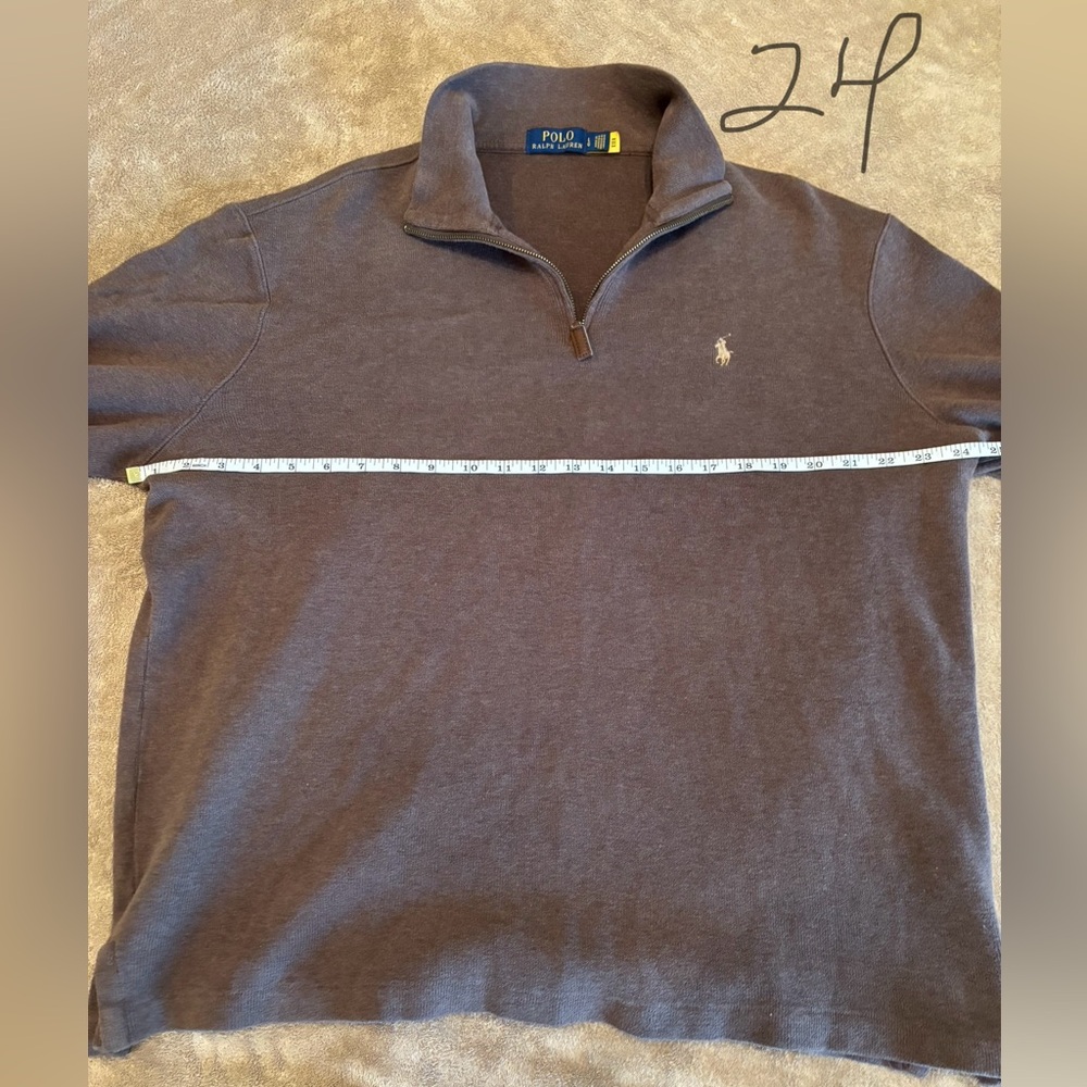 Polo Ralph Lauren Brown Pullover Men’s Size L - Picture 8 of 8